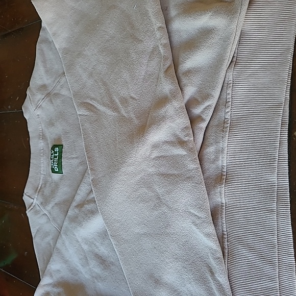 Daily Drills Cropped Crew, Dune, Medium, New - Picture 7 of 11